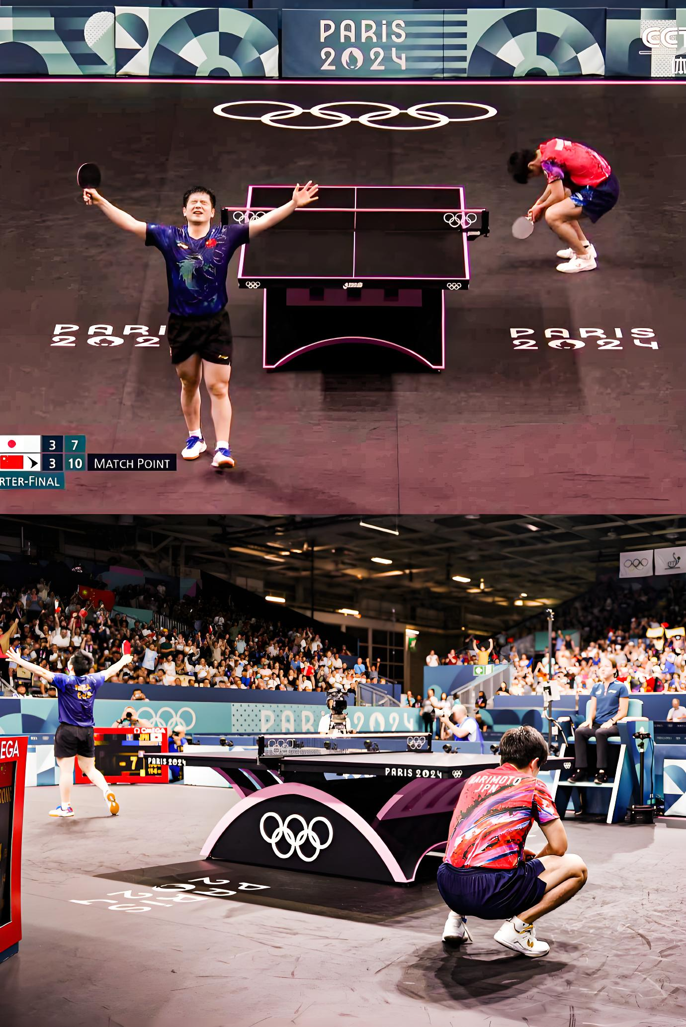 英国乒乓球队翻盘日本乒乓球队，马龙三分雨点燃全场的简单介绍