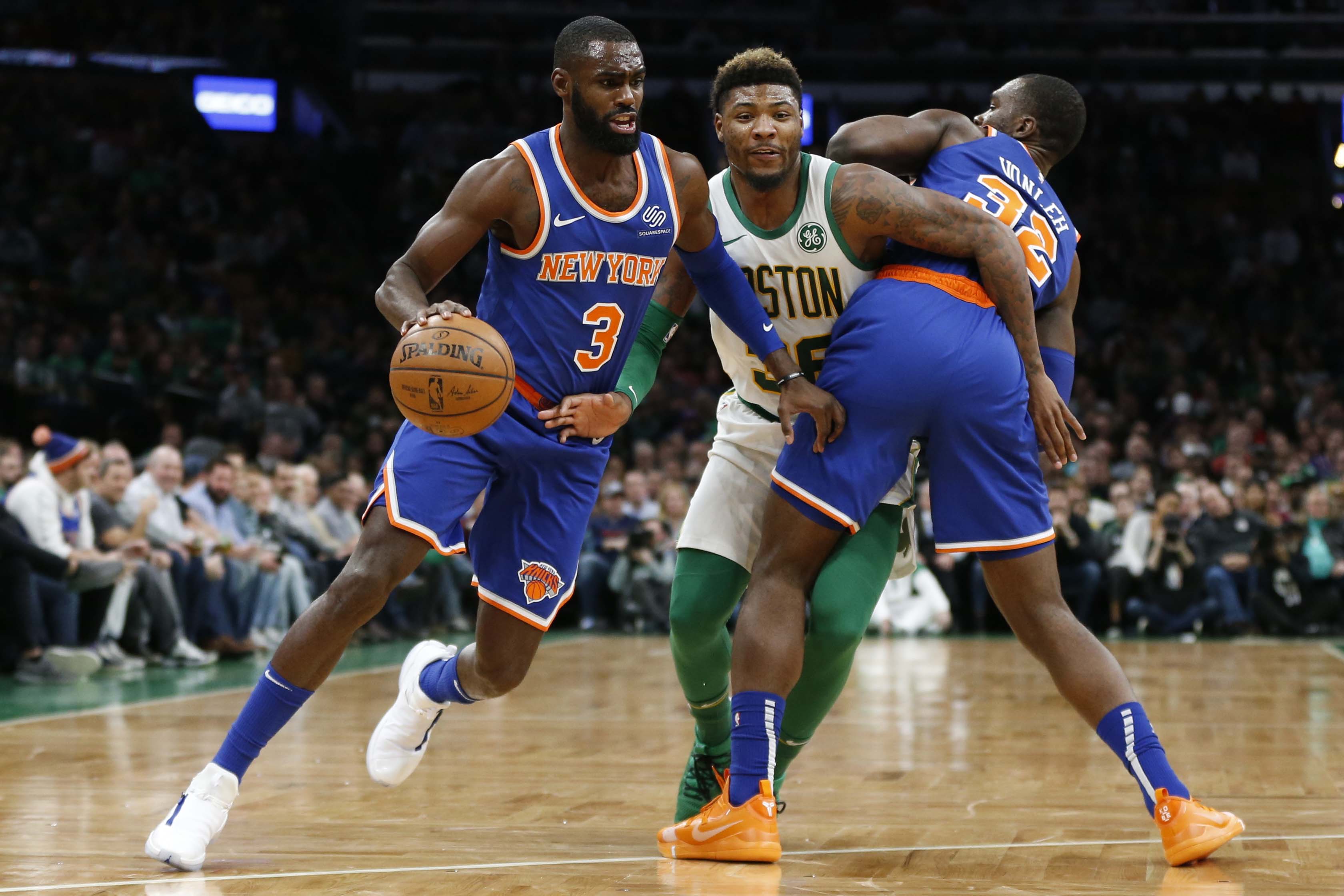 尼克斯大胜凯尔特人，主场保持不败